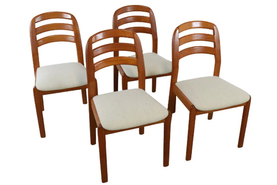 Image 1 of 4x Dyrlund chairs dining room chairs 'Holdorf'