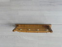 Vintage coat rack hat rack wood