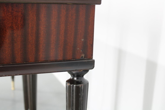 Image 1 of 1950S Pair Of Wooden Italian Night Stands