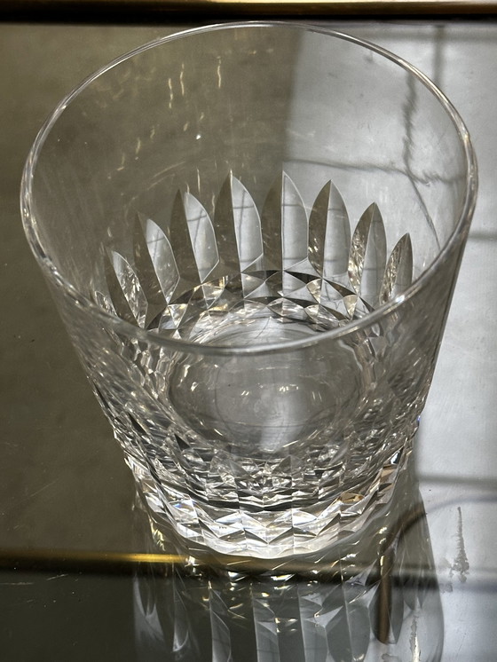 Image 1 of Vaso grande de whisky de cristal de Baccarat estampado 