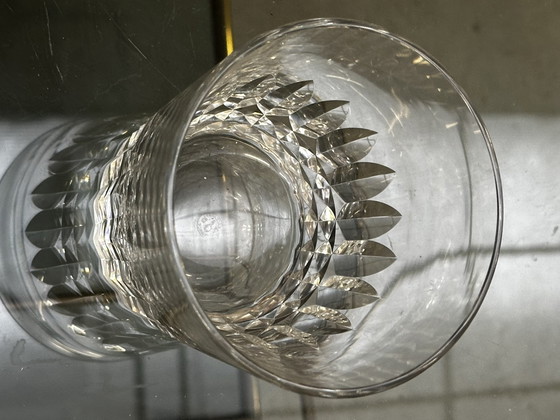 Image 1 of Vaso grande de whisky de cristal de Baccarat estampado 