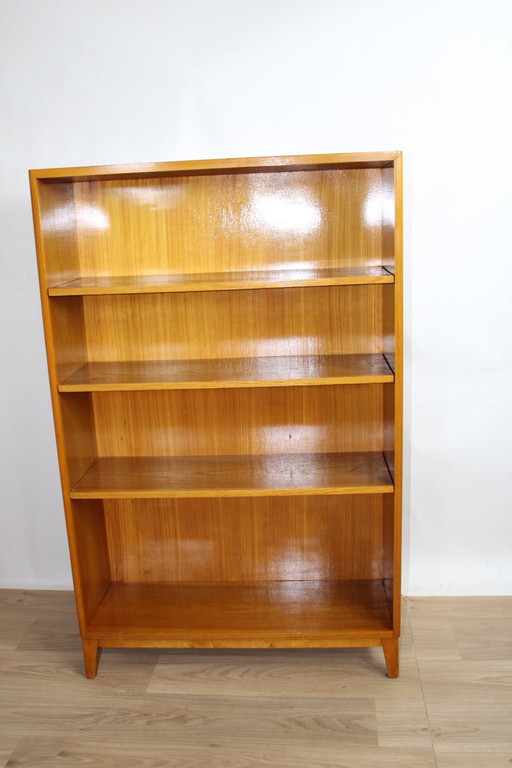 Scandinavian vintage bookcase in orne wood 1940 Sweden
