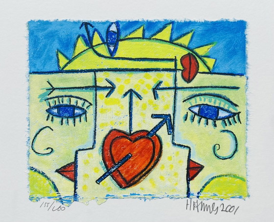 Image 1 of Hannes Kuiper - Serigrafia colorata