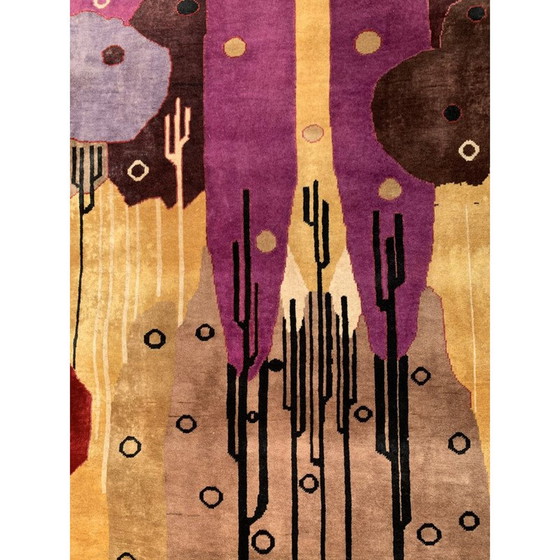 Image 1 of Vintage wool rug circa 2015