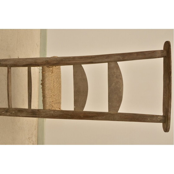 Image 1 of Vintage Prie Dieu chair in chestnut