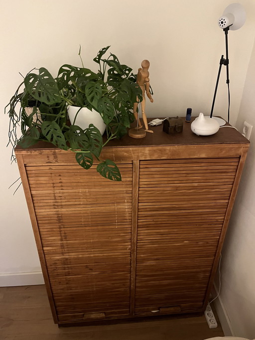 Charming Shutter Cabinet