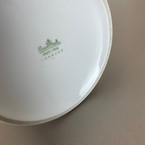 Image 1 of Vintage Op art vase in porcelain by Martin Freyer for Rosenthal, Germany 1970s