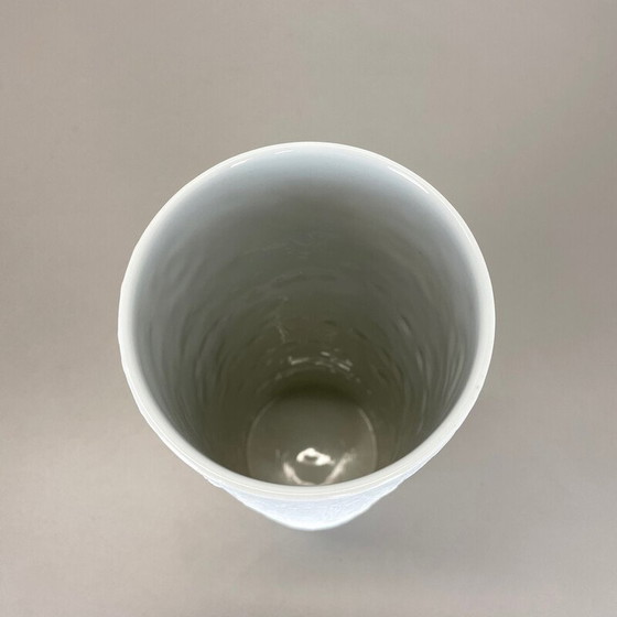 Image 1 of Vintage Op art vase in porcelain by Martin Freyer for Rosenthal, Germany 1970s