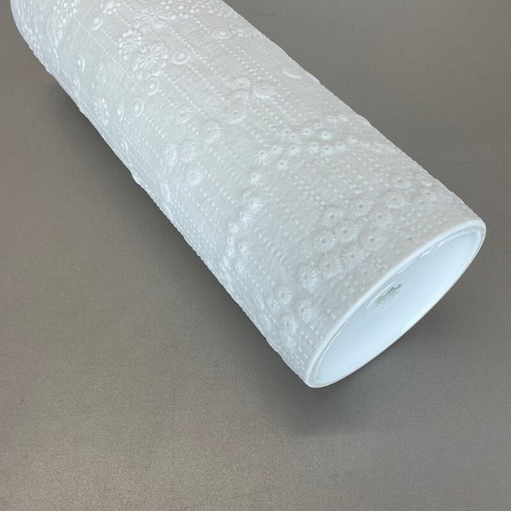 Image 1 of Vintage Op art vase in porcelain by Martin Freyer for Rosenthal, Germany 1970s