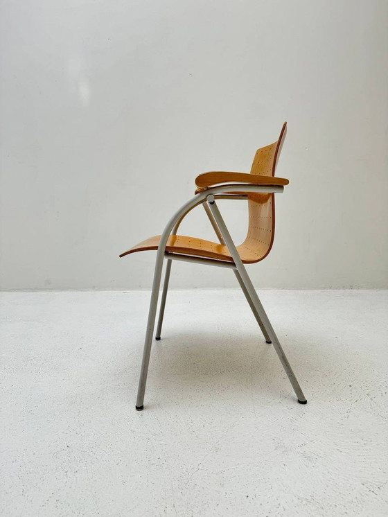 Image 1 of Set of 4 Thonet S 570 stackable chairs