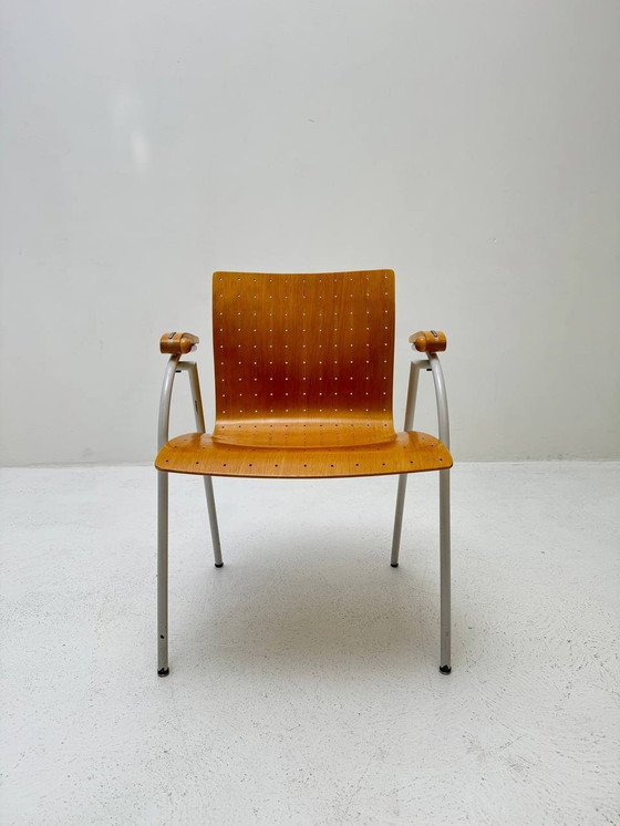 Image 1 of Set of 4 Thonet S 570 stackable chairs