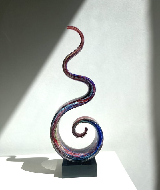 Image 1 of Glass Art Sculpture