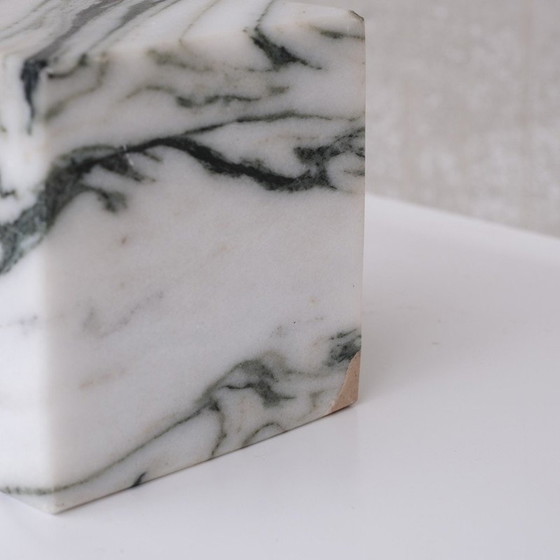 Image 1 of Vintage Italian square in marble, 1970s