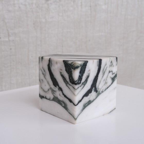 Image 1 of Vintage Italian square in marble, 1970s