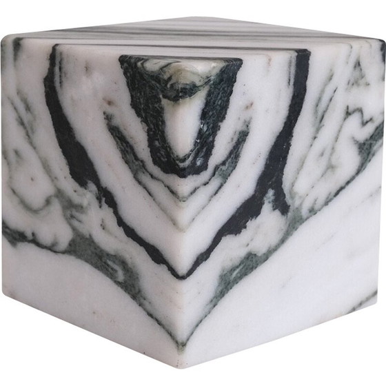 Image 1 of Vintage Italian square in marble, 1970s