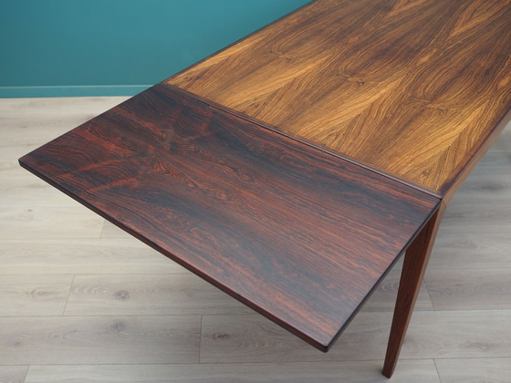 Image 1 of Rosewood Table, Danish Design, 1960S, Designer: Poul Hundevad & Kai Winding, Manufacturer: Hundevad & Co