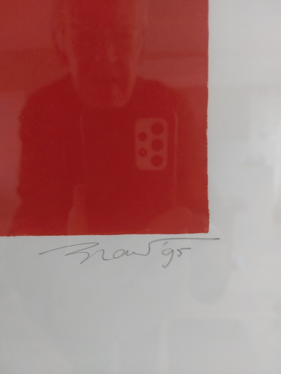 Image 1 of Willem Brauckmann screen print Shostakovich