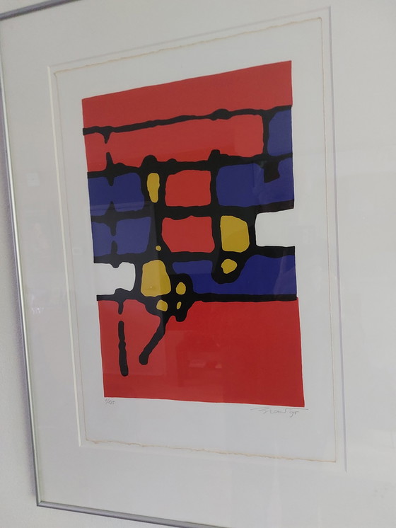 Image 1 of Willem Brauckmann screen print Shostakovich