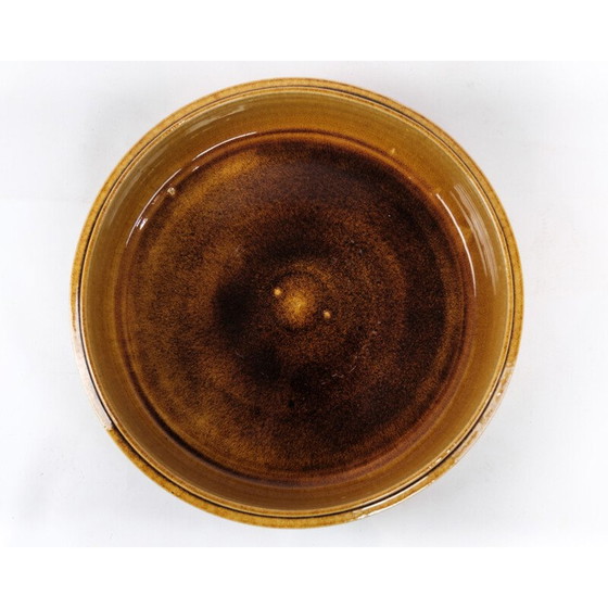 Image 1 of Vintage ceramic bowl by Herman Kähler, Denmark 1960