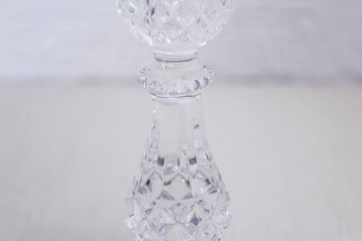 60s crystal candlestick