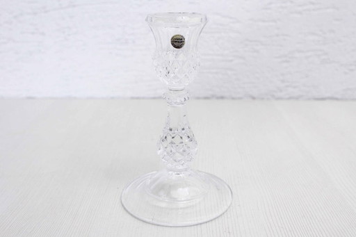 60s crystal candlestick