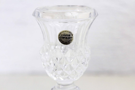 Image 1 of 60s crystal candlestick