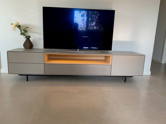 Image 1 of Saunaco-TV Furniture Nyro-Taupe