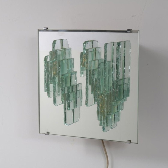 Image 1 of RAAK Sculptural Glass Wall Sconces Model C1517, Netherlands, 1960