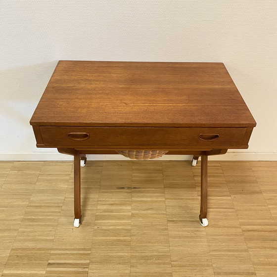 Image 1 of Danish sewing table from 1960