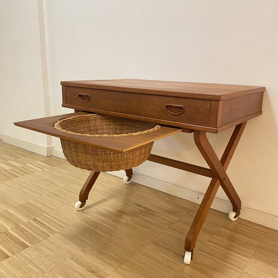 Image 1 of Danish sewing table from 1960