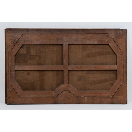 Image 1 of Pair of vintage paintings representing allegories, 1880