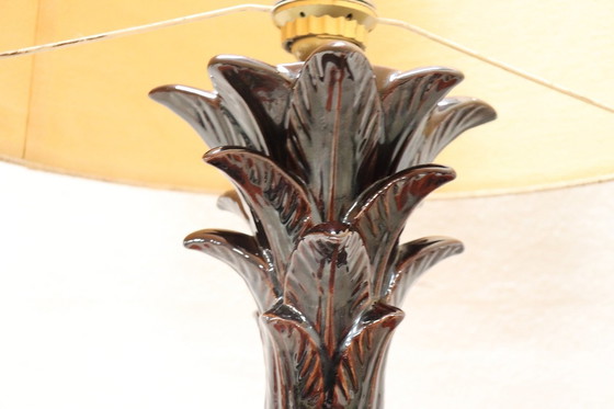 Image 1 of Pineapple Ceramic Table Lamp, 1970S