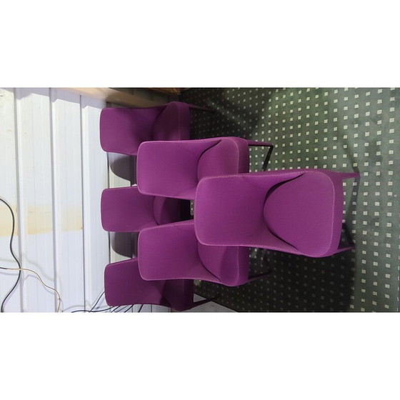 Image 1 of Set of 6 vintage Febo chairs by Antonio Citterio for Maxalto, 2018