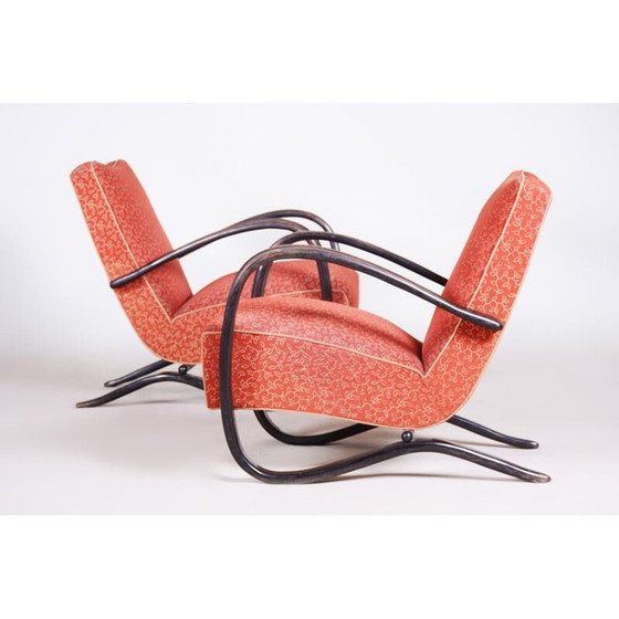 Image 1 of Pair of Art Deco vintage armchairs by Halabala for Up Závody, 1930s