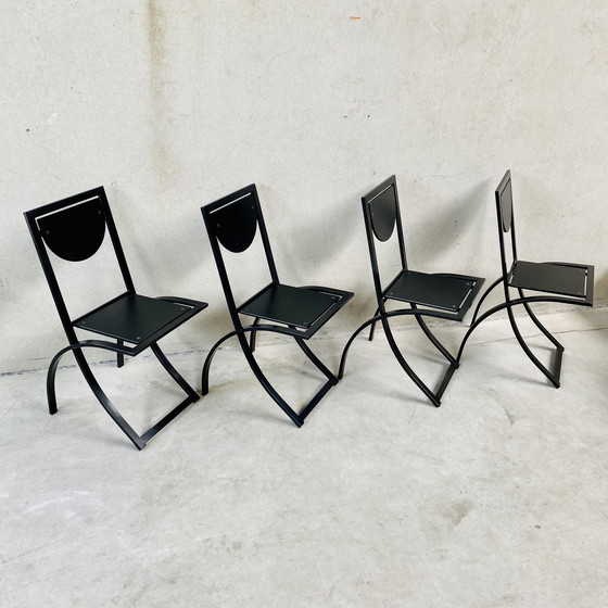 Image 1 of Chaises de salle à manger Mid Century Karl-friedrich Förster KFF 1980