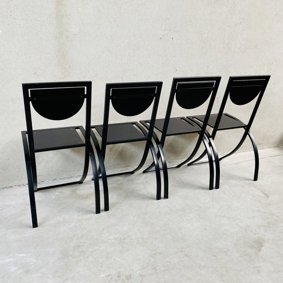 Image 1 of Chaises de salle à manger Mid Century Karl-friedrich Förster KFF 1980