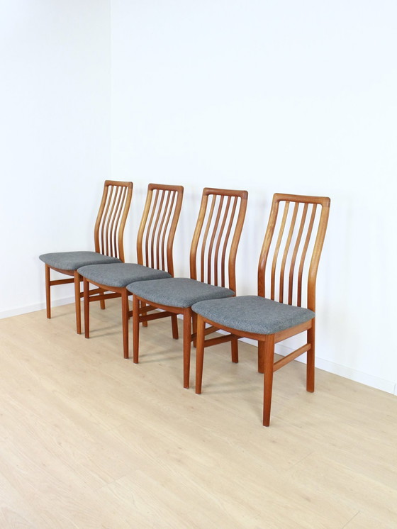 Image 1 of 4X Model 170 Dining Chairs Kai Kristiansen