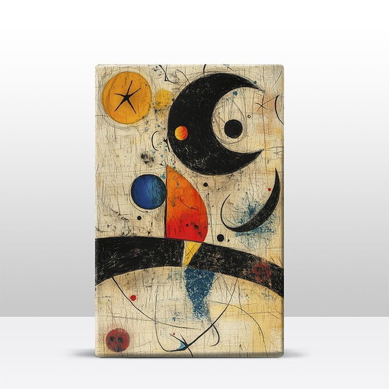 Image 1 of Artful Wooden Panel