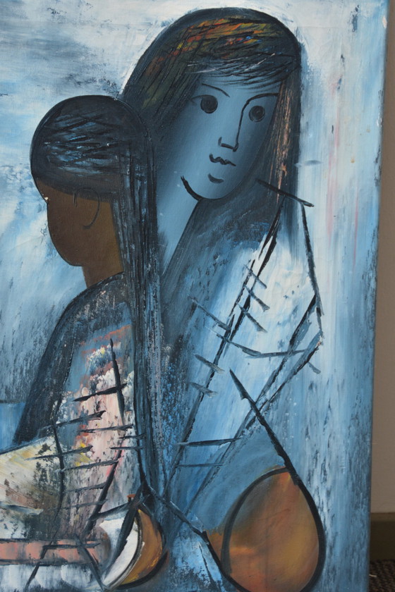 Image 1 of Pintura al óleo del artista Jongeneel (firmada)