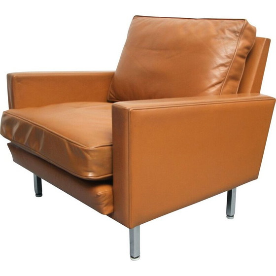 Image 1 of Vintage leather armchair by George Nelson for Herman Miller, 1960s