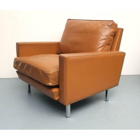 Image 1 of Vintage leather armchair by George Nelson for Herman Miller, 1960s