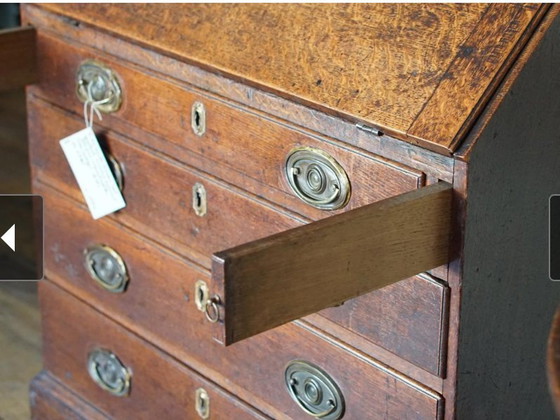 Image 1 of Antique English Desk With Mount