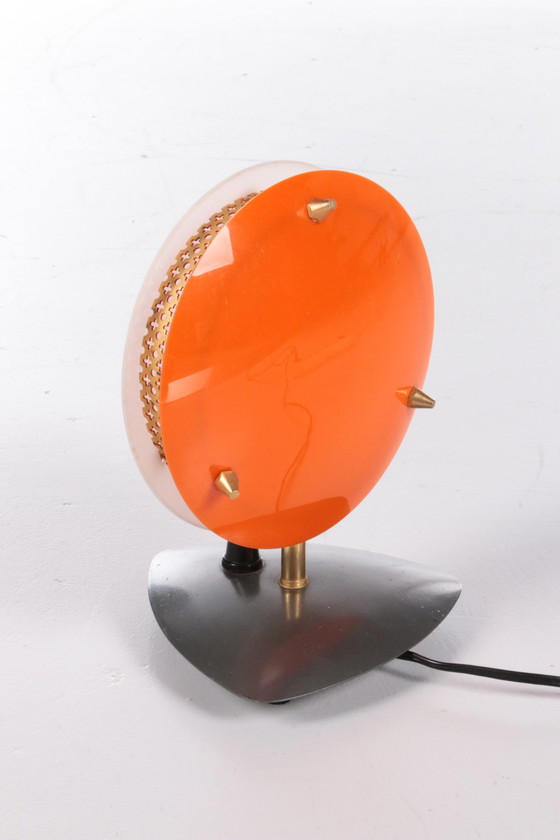 Image 1 of Lampe de table Tele-Ambiance fabriquée par sonnenkind 1950-60 France.