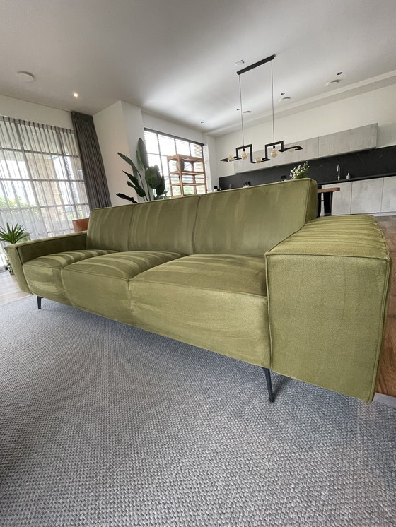 Image 1 of Montel Green 3.5 Seater Sofa