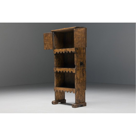 Image 1 of Vintage rustic Breton highboard by Haut Savoie
