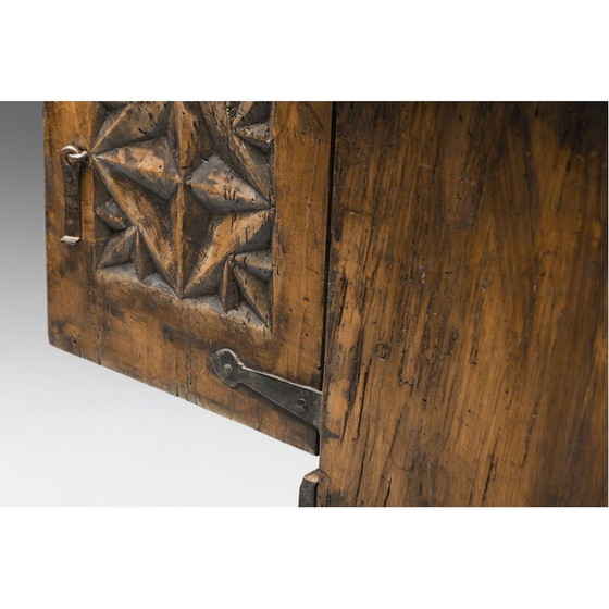 Image 1 of Vintage rustic Breton highboard by Haut Savoie