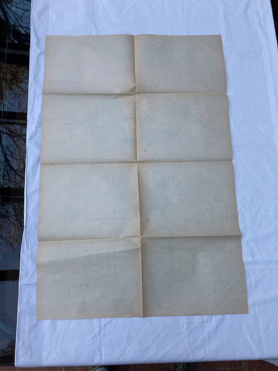 Image 1 of Vintage Poster,Buck Danny 1968