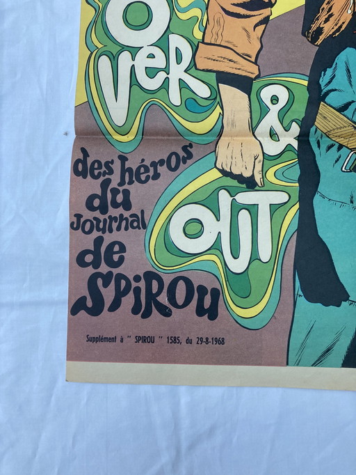Vintage Poster,Buck Danny 1968