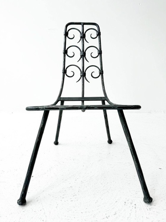 Image 1 of Cast iron garden chairs