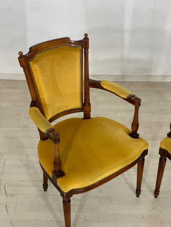 Image 1 of Wilhelminian style chairs chair armchair armchair dining chair